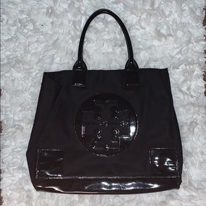 Tory Burch Ella Nylon & Leather Tote
